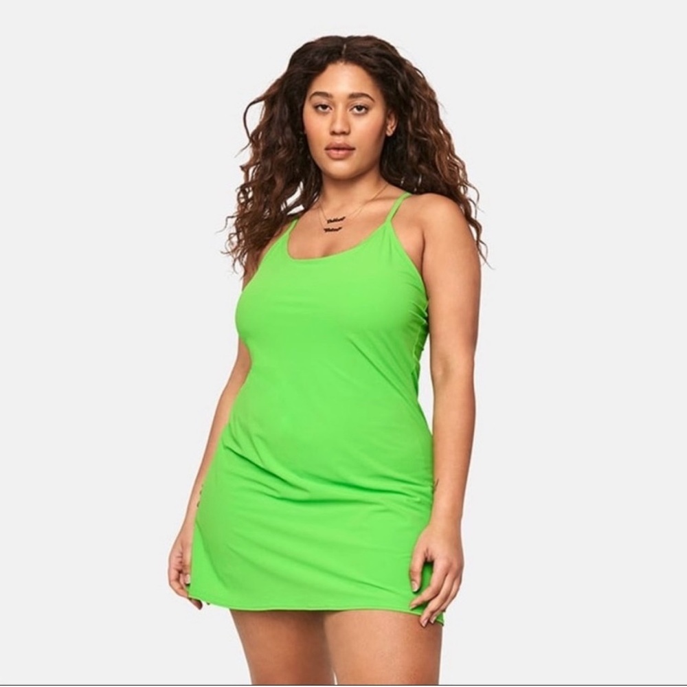 Outdoor Voices‎ Powerpuff Girls Dress Medium Buttercup Green Rare Collab